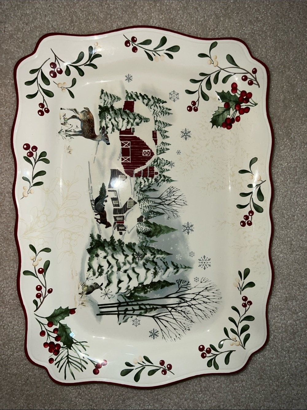 Better Homes And Gardens Heritage Collection Platter - Used Once